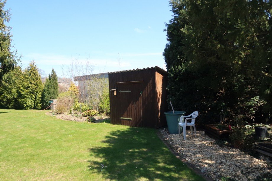 Gartenhaus klein Doppelhaush�lfte Gifhorn