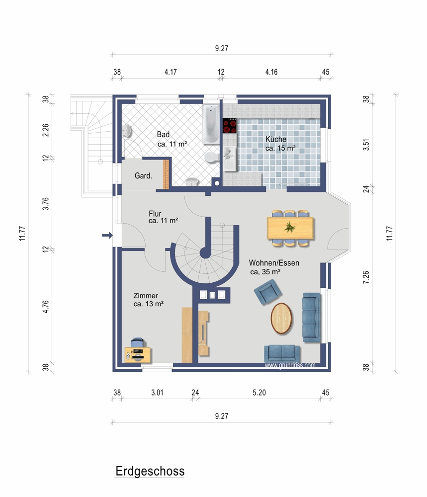 Erdgeschoss Einfamilienhaus Ehra-Lessien
