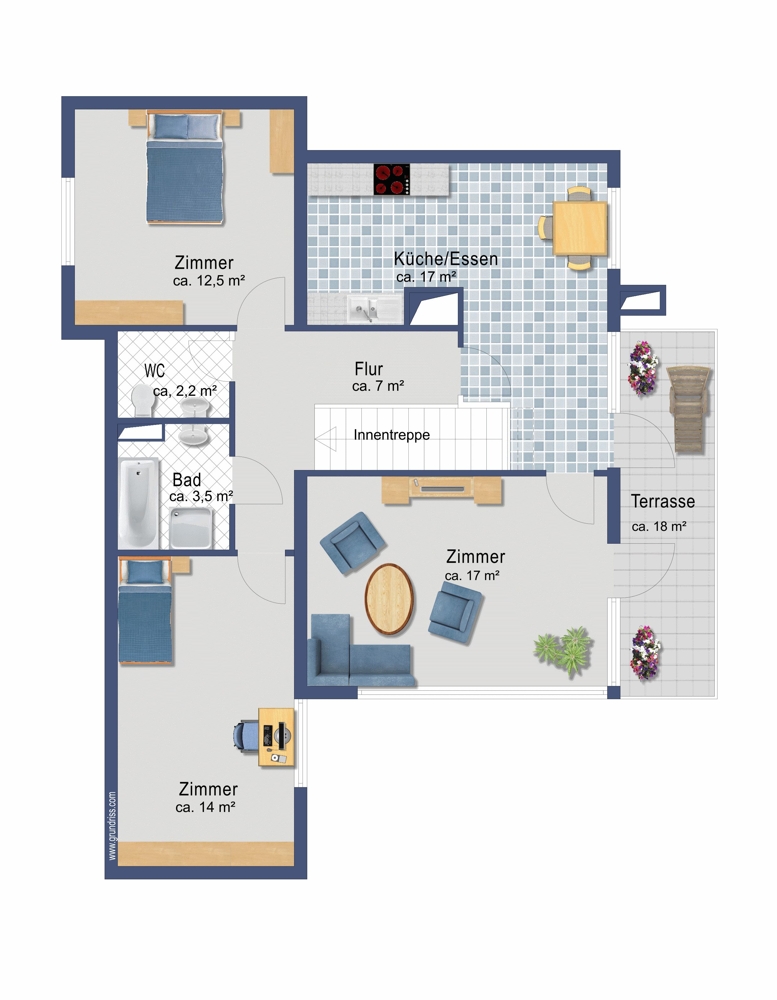 Wohnungsgrundriss Wohnung Wolfsburg