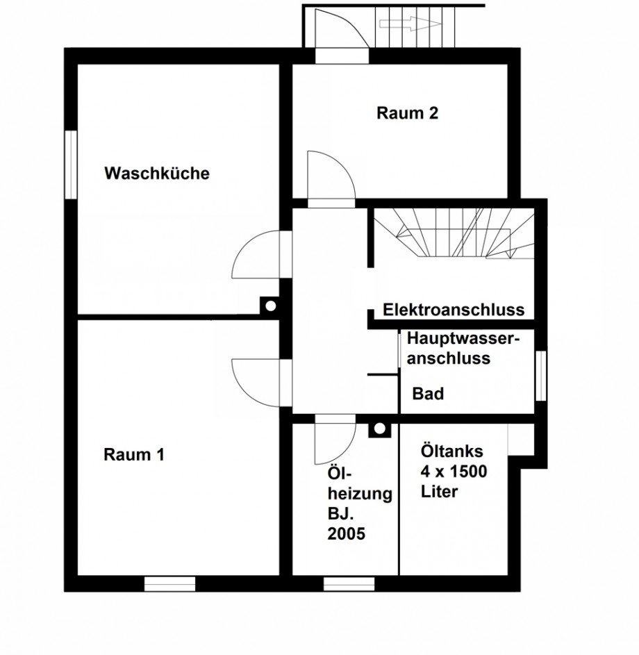 Kellergeschoss Einfamilienhaus Danndorf