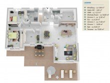 Wohngeschoss **possiel makes it possible** LAGE-GRUNDST�CK! ZU HAUSE IST ES AM SCH�NSTEN! BUNGALOW!