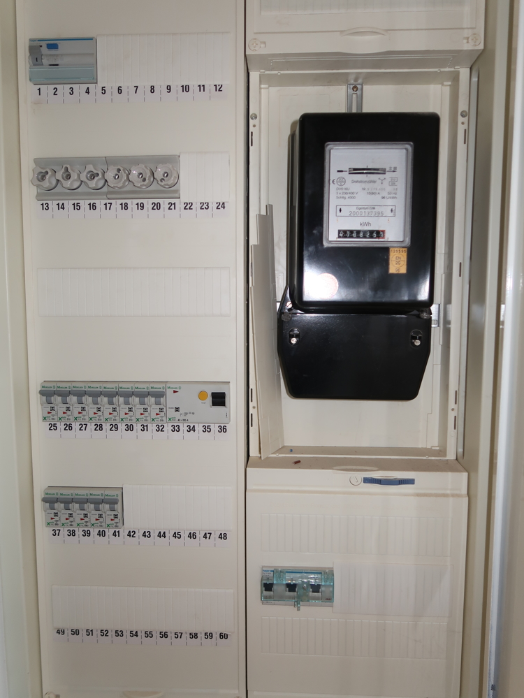 Elektroverteilung Einfamilienhaus Mellin