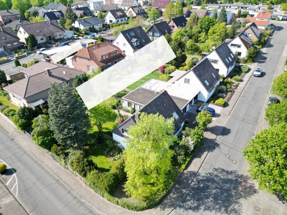 Luftbildaufnahme1a Einfamilienhaus Wolfsburg / Vorsfelde