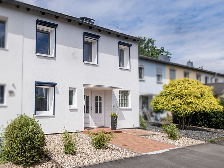 Ansicht Haust�r Reihenmittelhaus Gifhorn