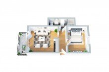 Grundriss **possiel makes it possible** Klein, Fein, Dein! Nette 2 Zimmer Wohnung sucht neue Bewohner!
